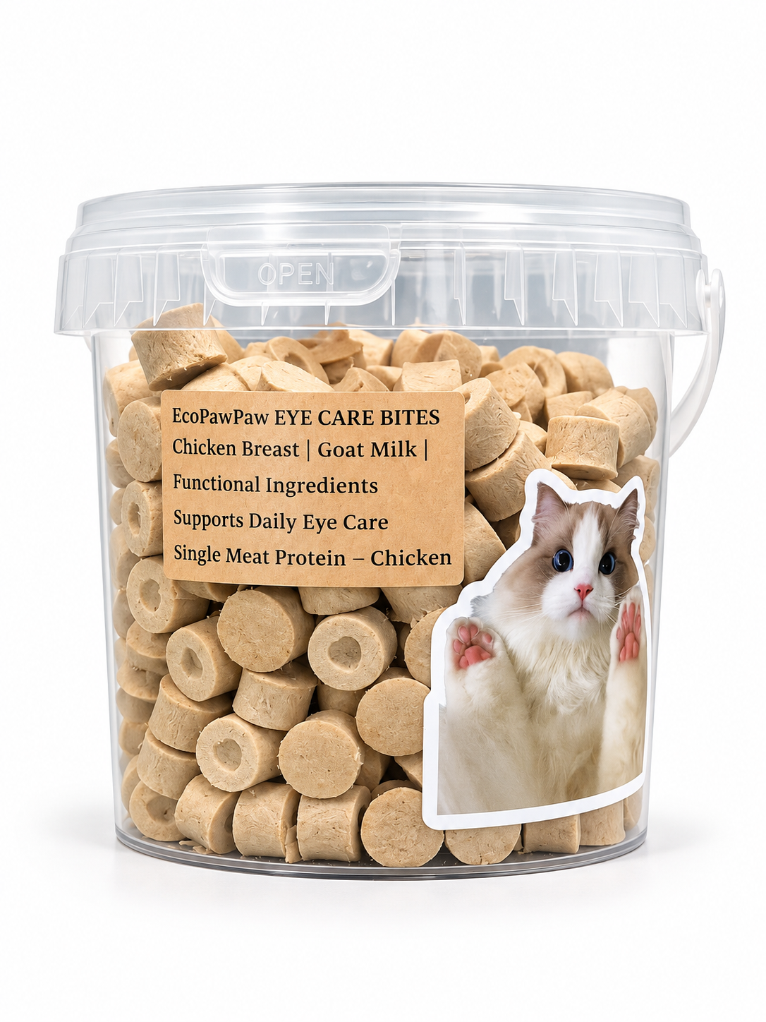EcoPawPaw Functional Freeze-Dried Cat Treats – 9 Targeted Health Support Formulas | EcoPawPaw