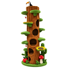 EcoPawPaw Forest Giant XXL Cat Tree – 230 cm Multi-Level Adventure Tower