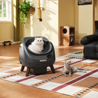 CATLINK Open X Smart Automatic Self-Cleaning Cat Litter Box – Grey