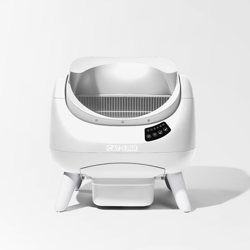 CATLINK Open X Smart Automatic Self-Cleaning Cat Litter Box – White
