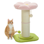 Extra Thick Flower Cat Scratching Post