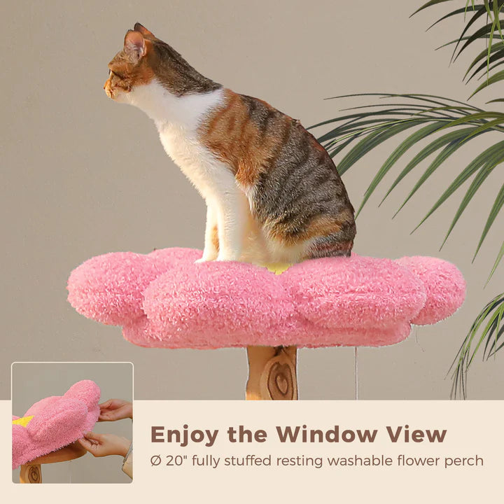 Brown Tree Trunk Cat Tree