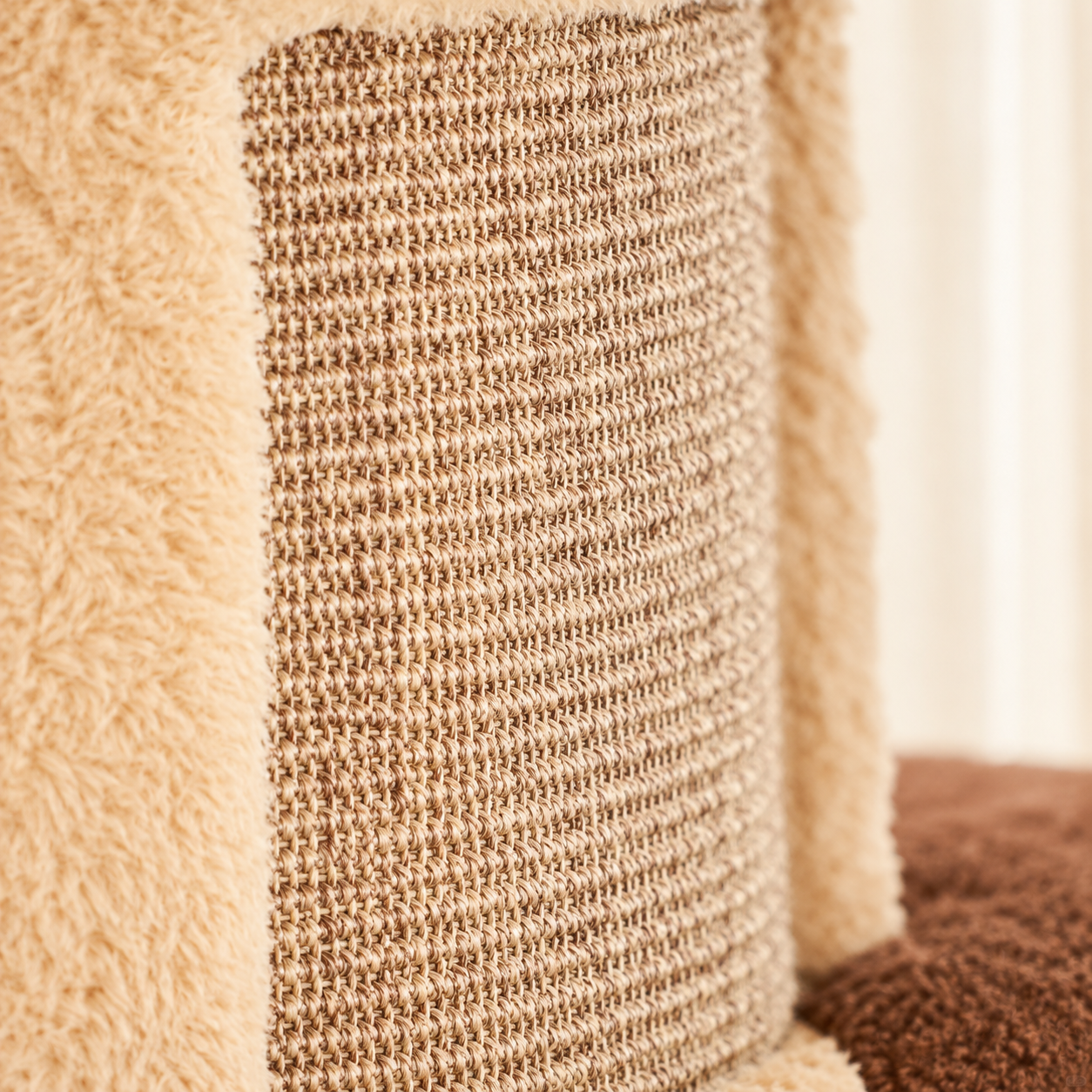 EcoPawPaw Treehouse MAX – XXL Natural Wood Cat Tree 177 cm