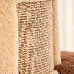 EcoPawPaw Treehouse MAX – XXL Natural Wood Cat Tree 177 cm