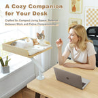 EcoPawPaw Wooden Desk Cat Bed
