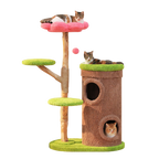 Brown Tree Trunk Cat Tree