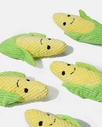 Plush Corn Dog Toy with Squeaker & Crinkle Paper