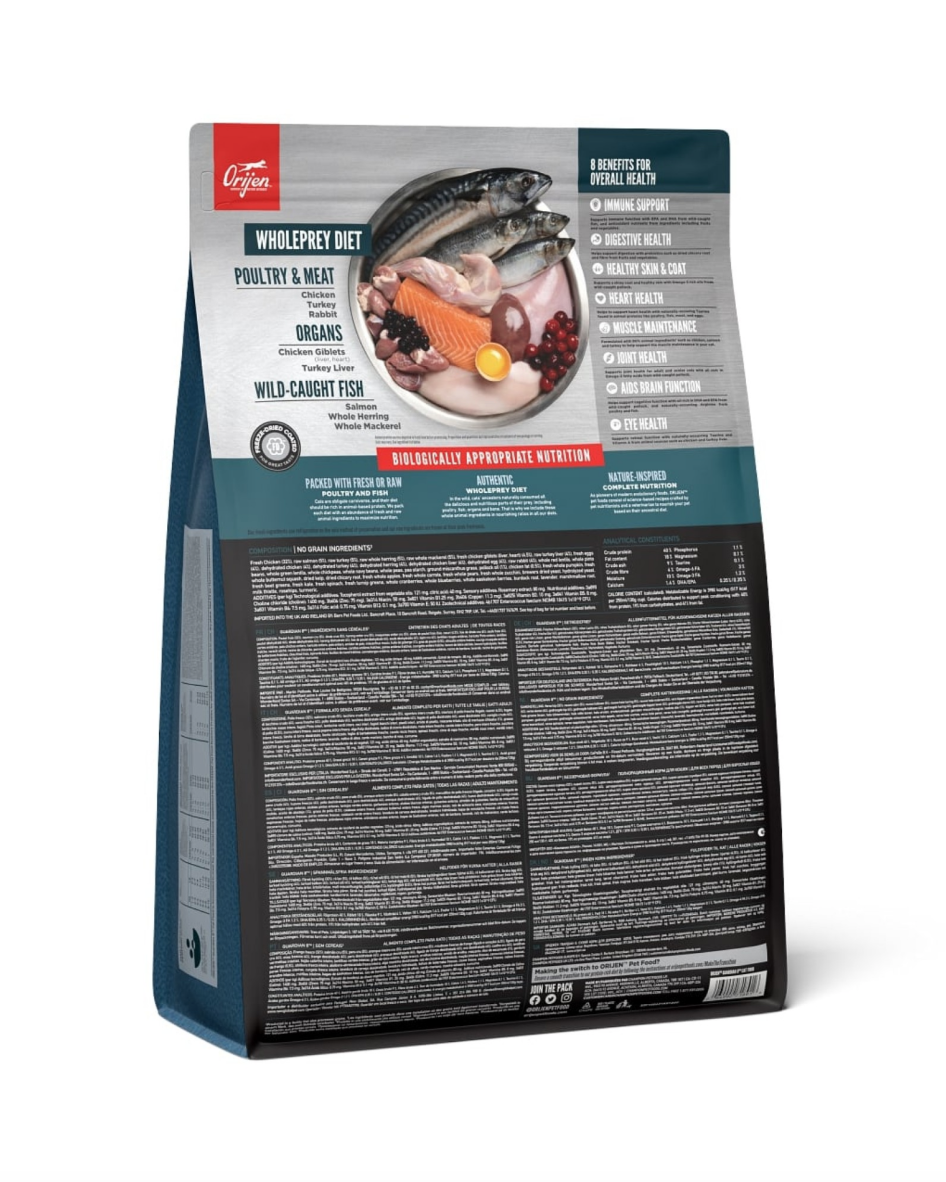 Orijen Cat Whole Prey Guardian 8