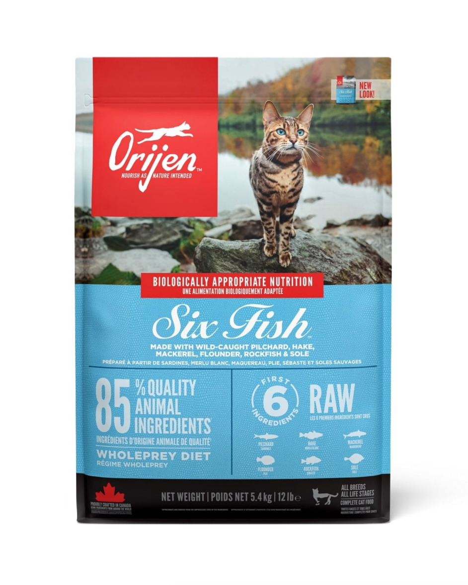 Orijen Cat Whole Prey 6 fish