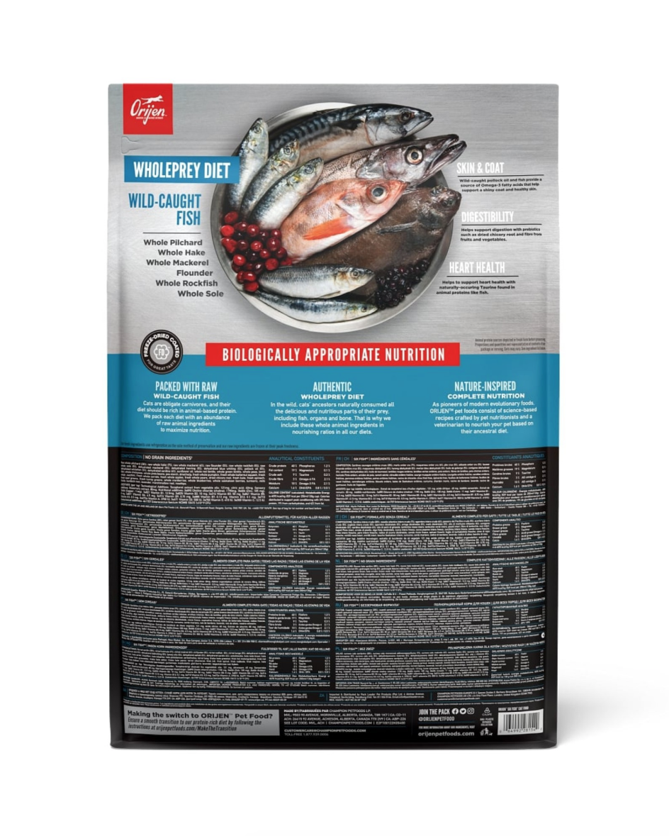 Orijen Cat Whole Prey 6 fish