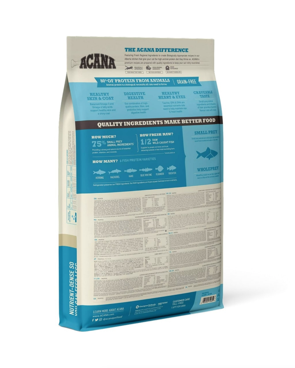 Acana Highest Protein Cat Pacifica Herring
