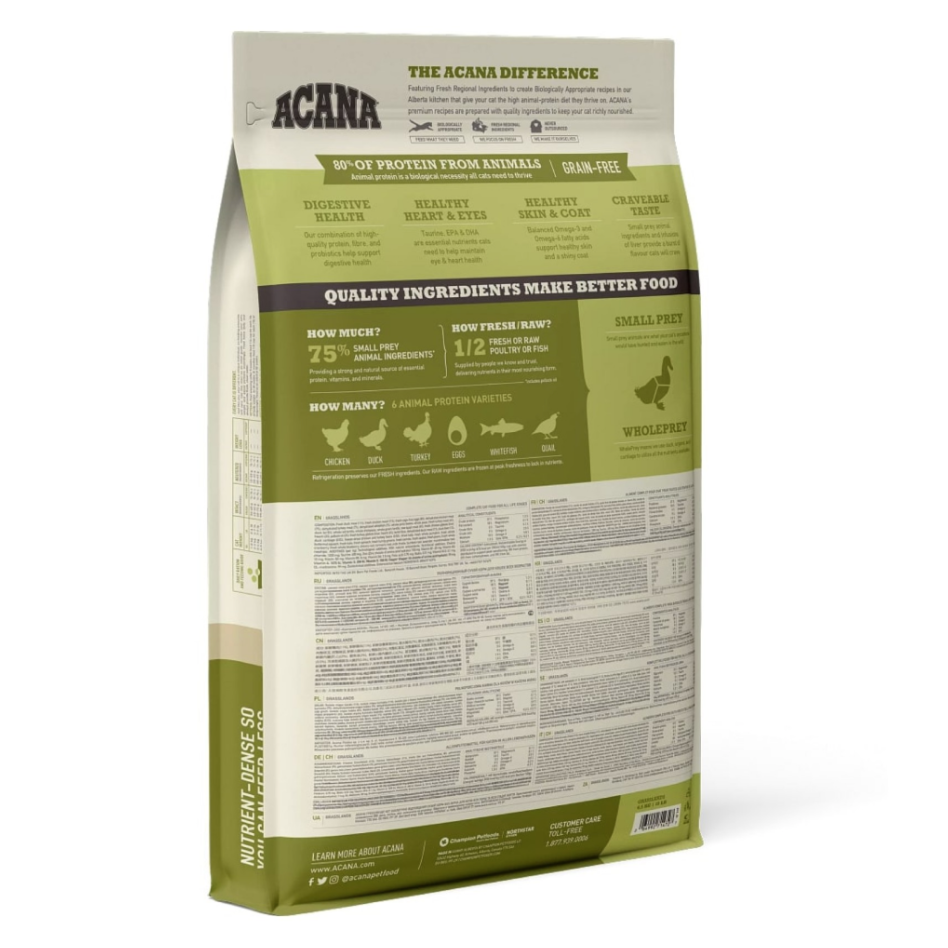 Acana Highest Protein Cat Grasslands