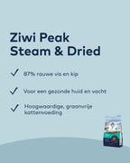 Ziwi Peak Cat Steam & Dried South Pacific Fish Recipe