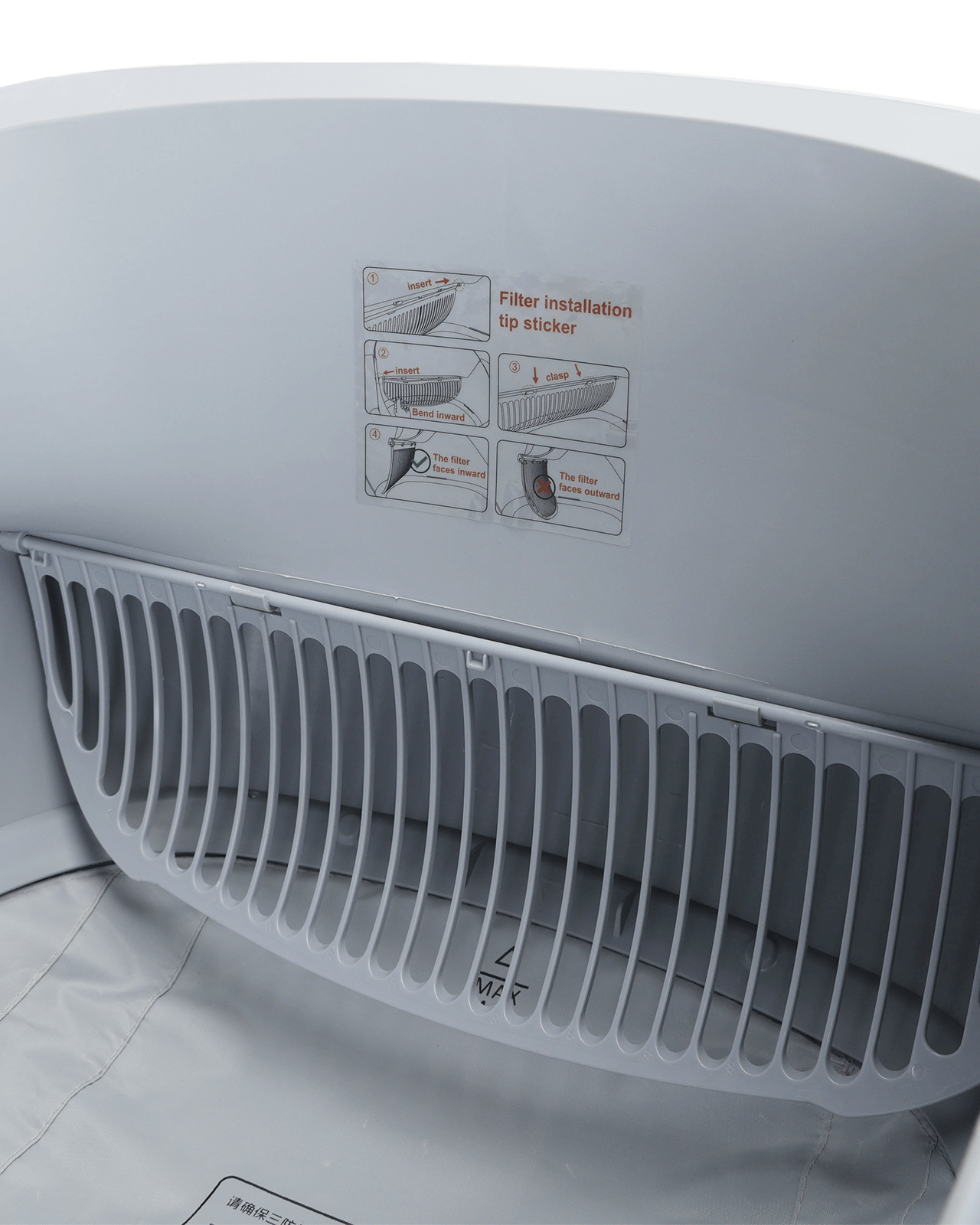 Open Smart Cat Litter Box with App Control