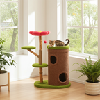 Brown Tree Trunk Cat Tree
